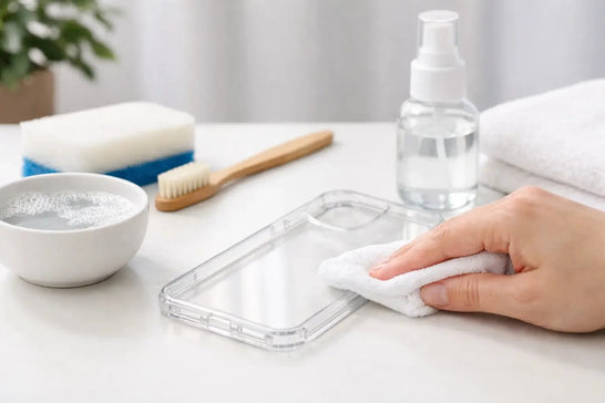How to Clean Clear Phone Case the Right Way - Westport Cove