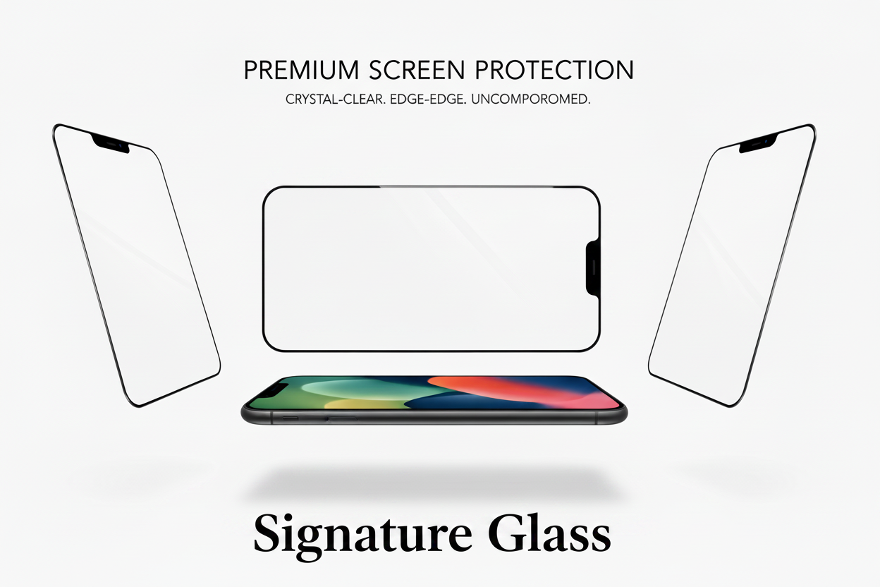 Signature Glass- Maximum protection for your phone screen