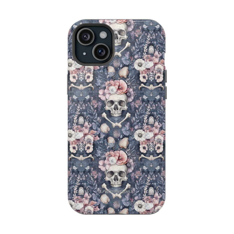 Floral Skull - Extreme MagSafe Phone Case