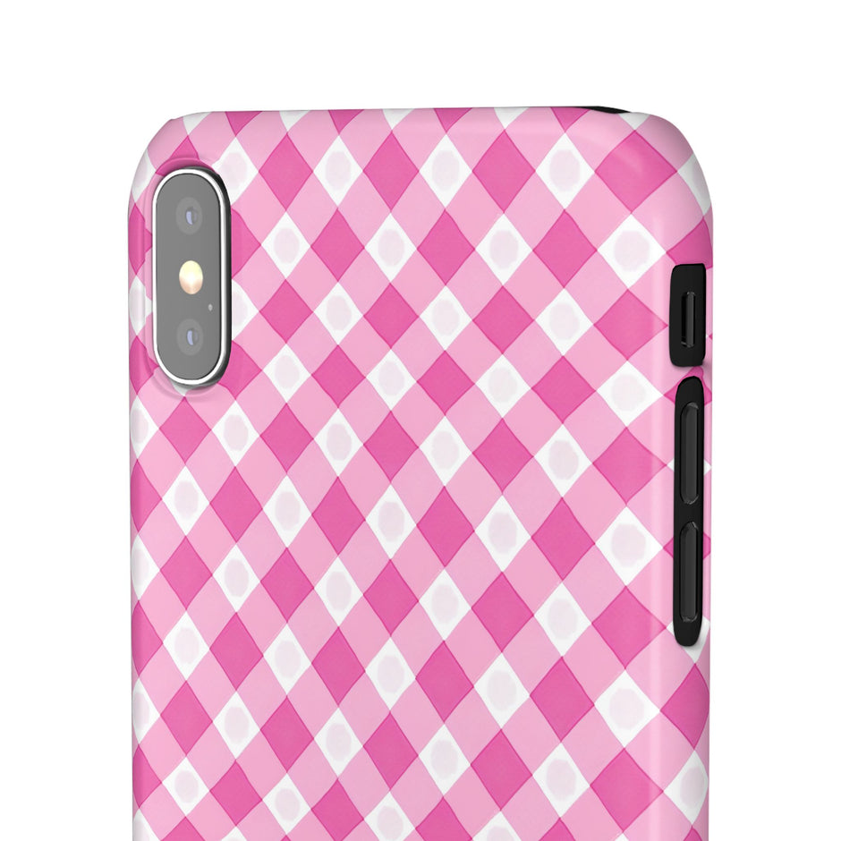 Pink Gingham - Elite Case
