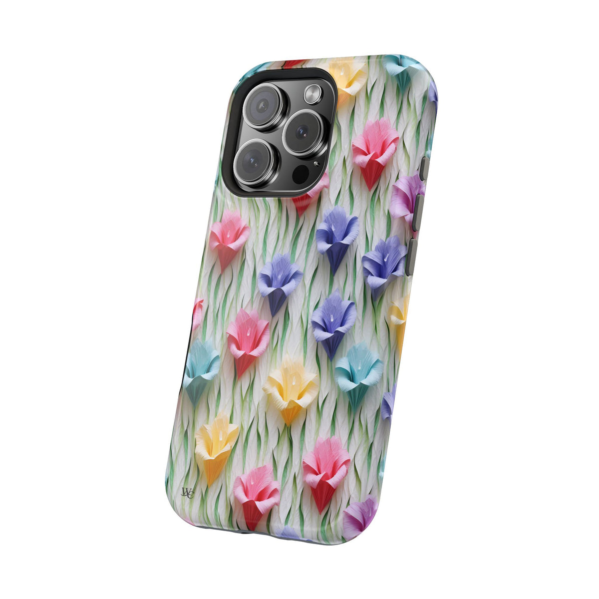 Floral Origami - Extreme Impact MagSafe Phone Case