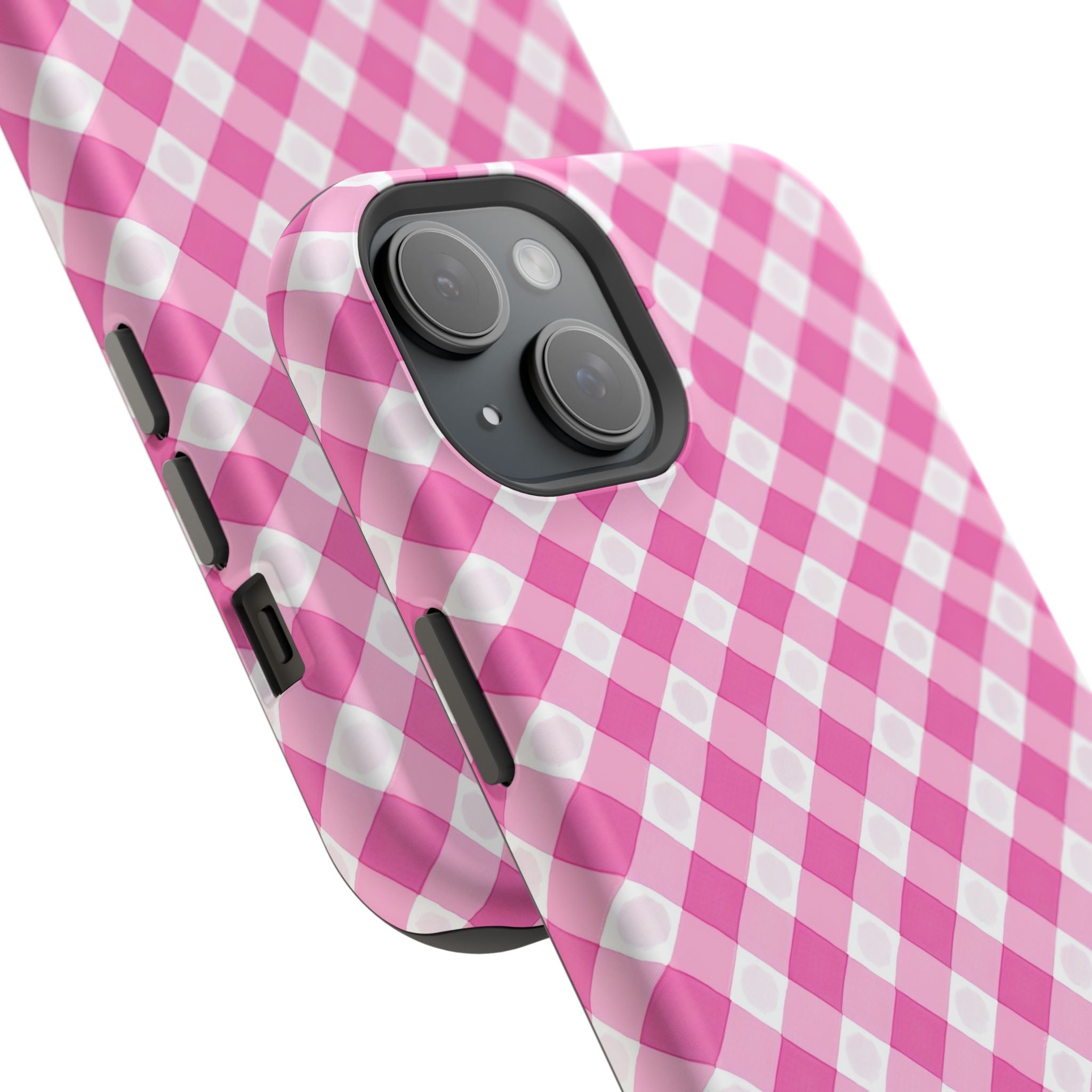 Pink Gingham - Extreme Phone Case