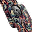 Camo Cats - Extreme Impact MagSafe Phone Case — Abstract Cat Pattern