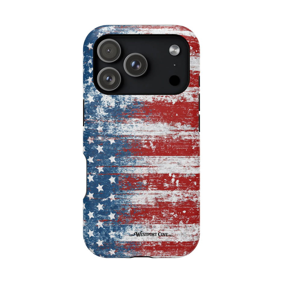 American Flag Distressed - Extreme MagSafe Phone Case