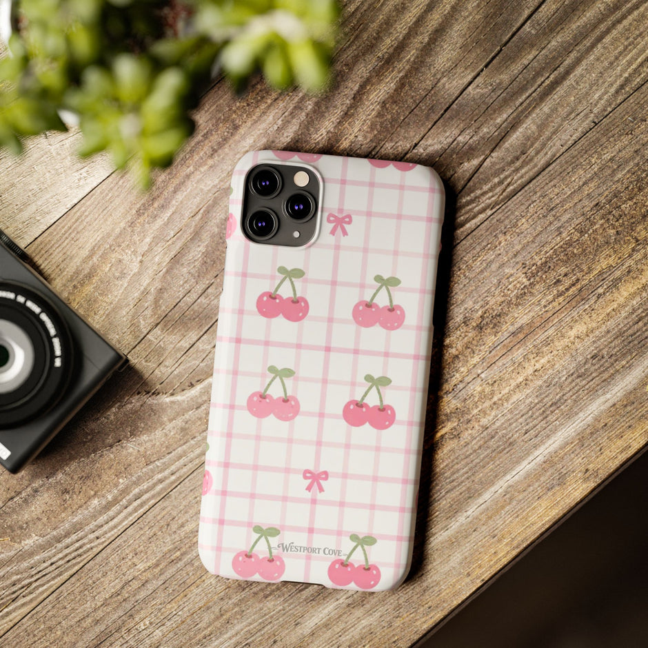 Cherry Ice Cream Smile - Essential Phone Case
