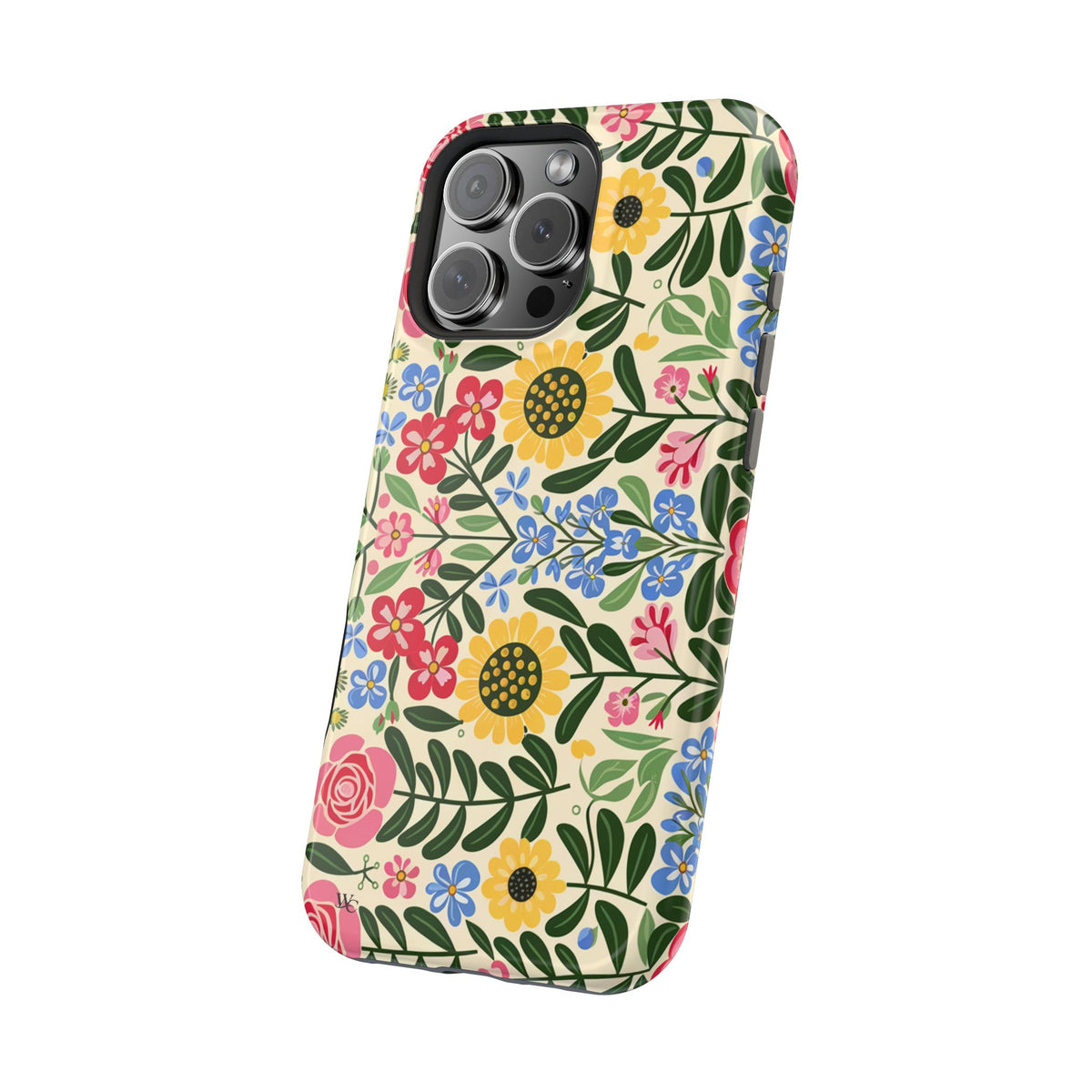 Floral Folk - Extreme Impact MagSafe Phone Case