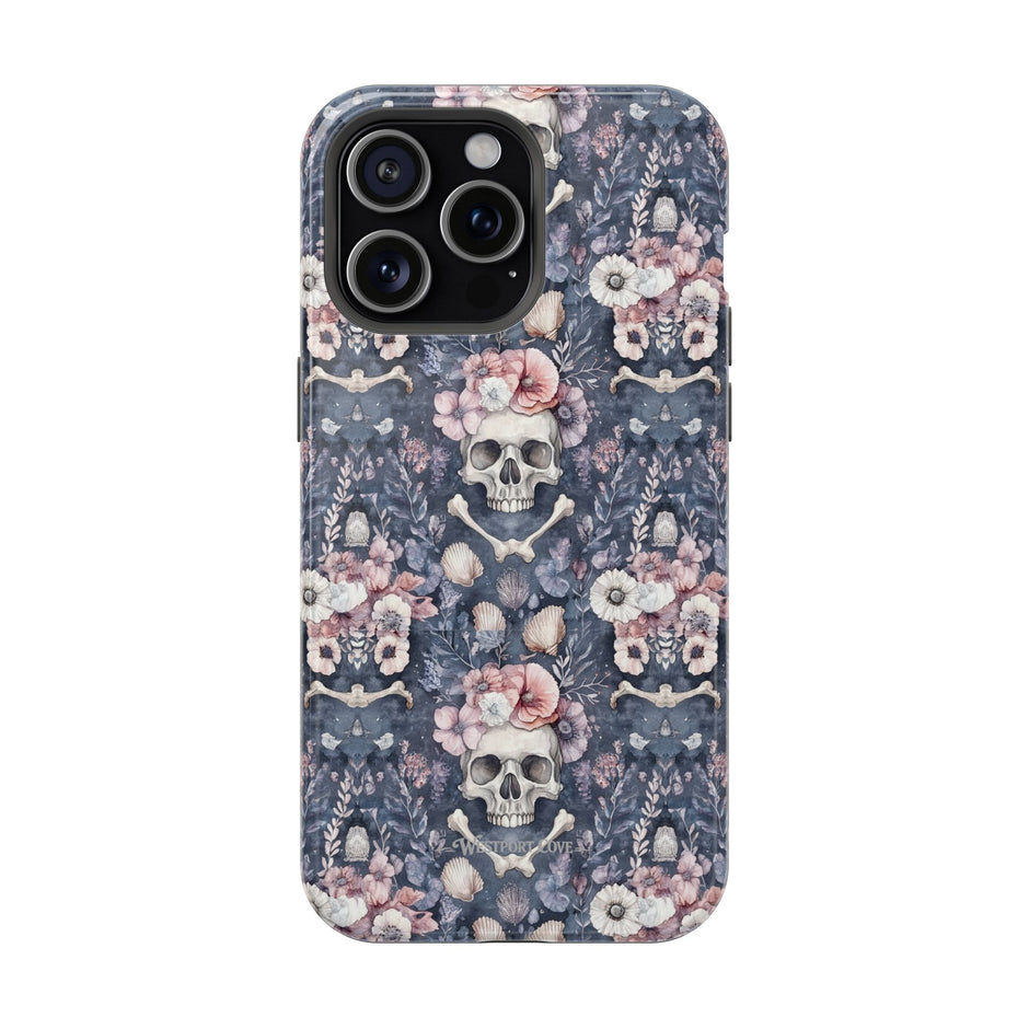 Floral Skull - Extreme MagSafe Phone Case