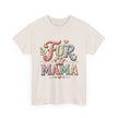 Fur Mama T-Shirt – Cute Paw Print Pet Mom Tee