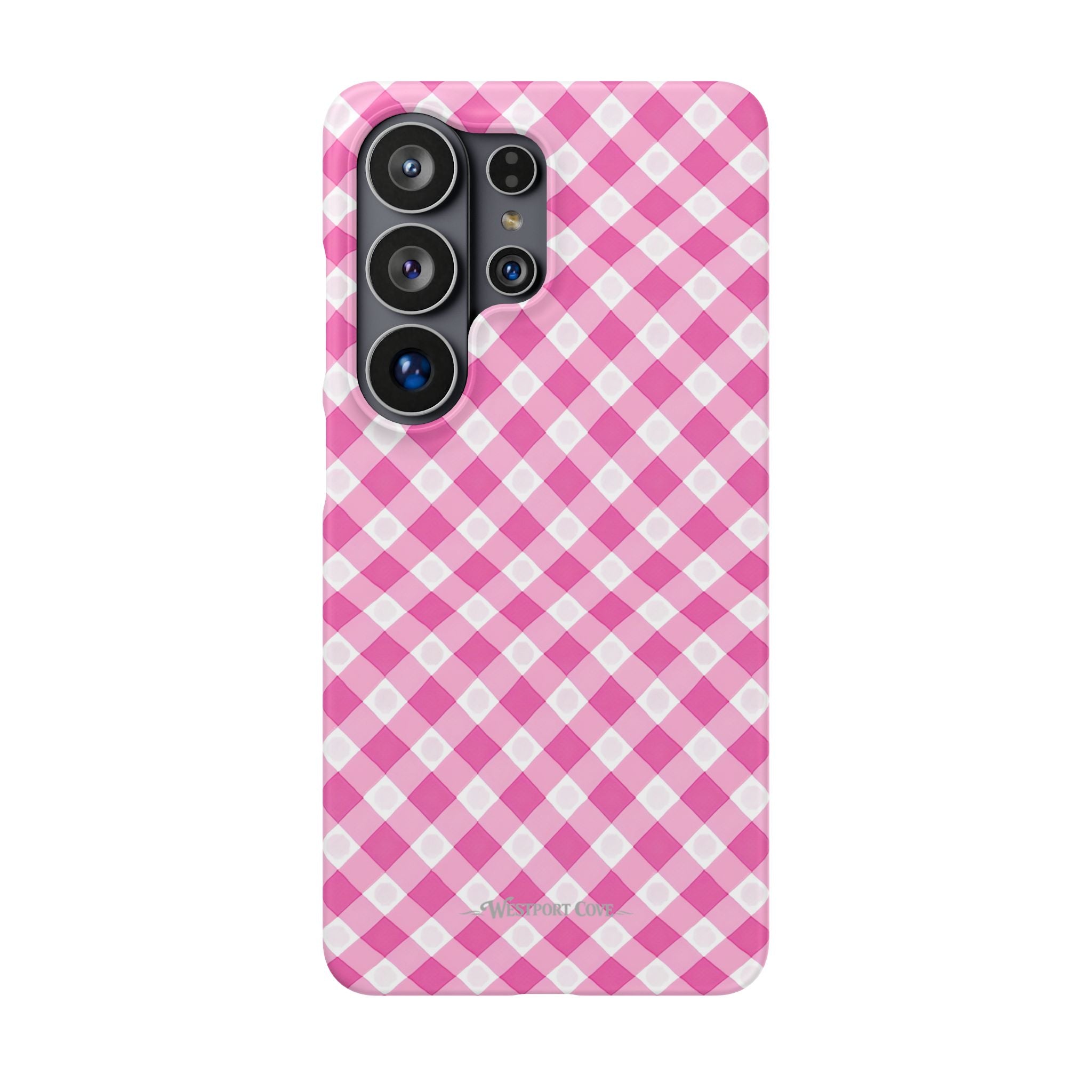 Pink Gingham - Elite Case