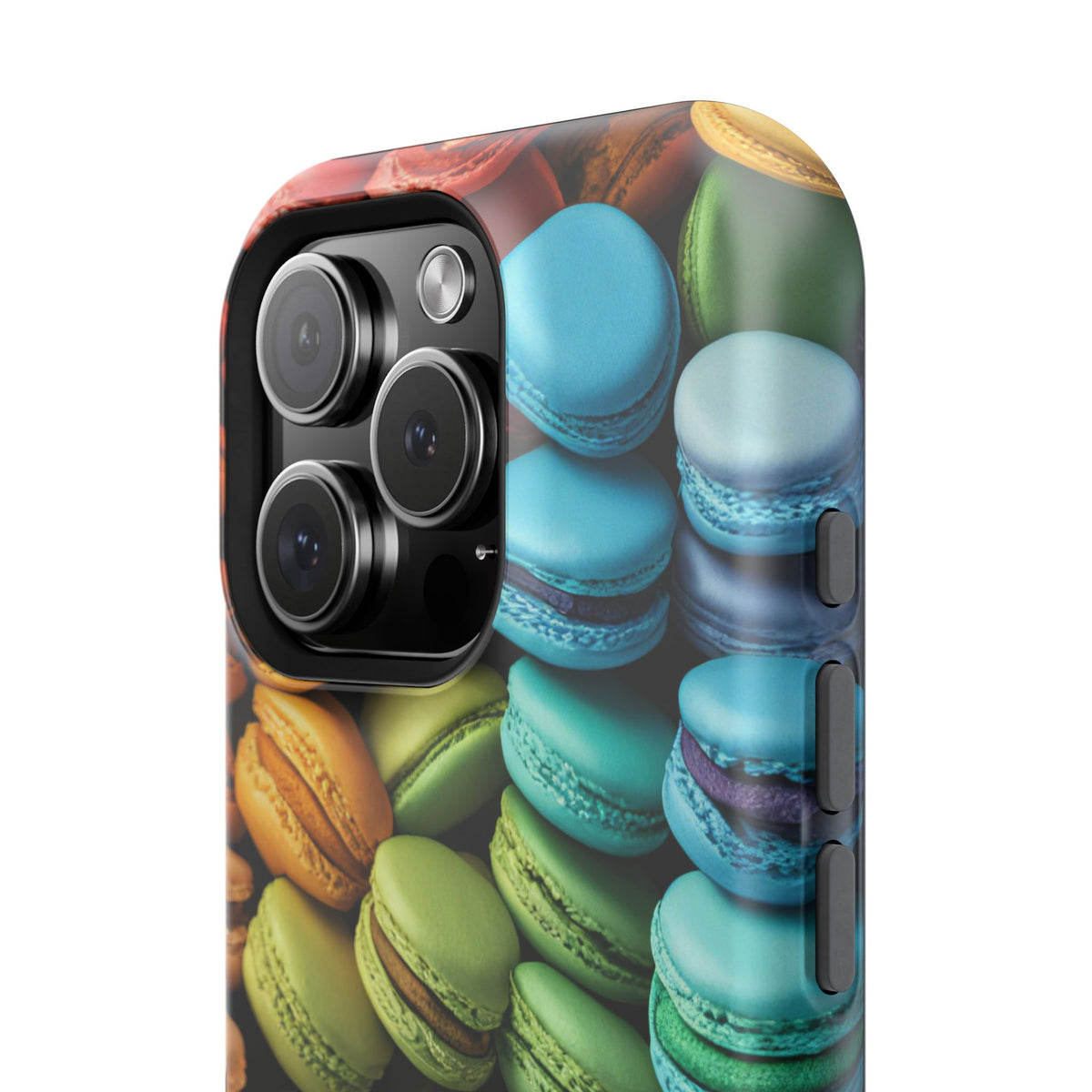 Rainbow Macarons  - Extreme Impact MagSafe Phone Case