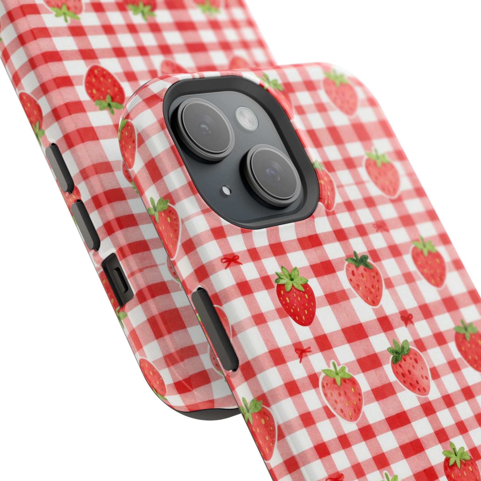 Strawberry Gingham - Extreme MagSafe Phone Case