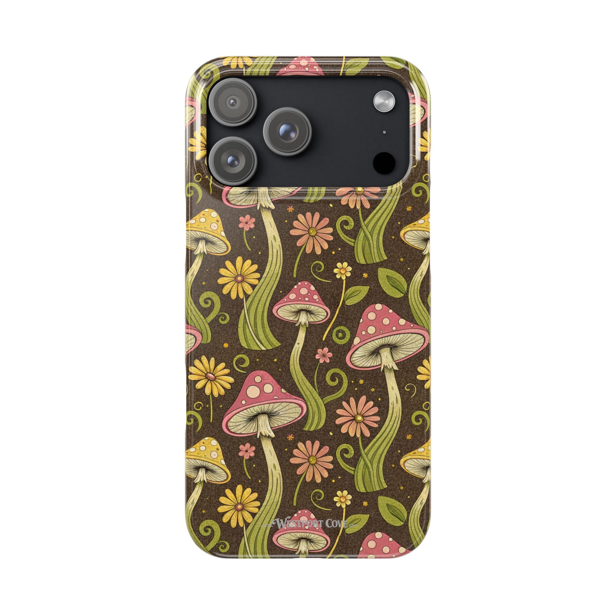 Magic Mushroom - Essential Phone Case – Retro Psychedelic Botanical Design