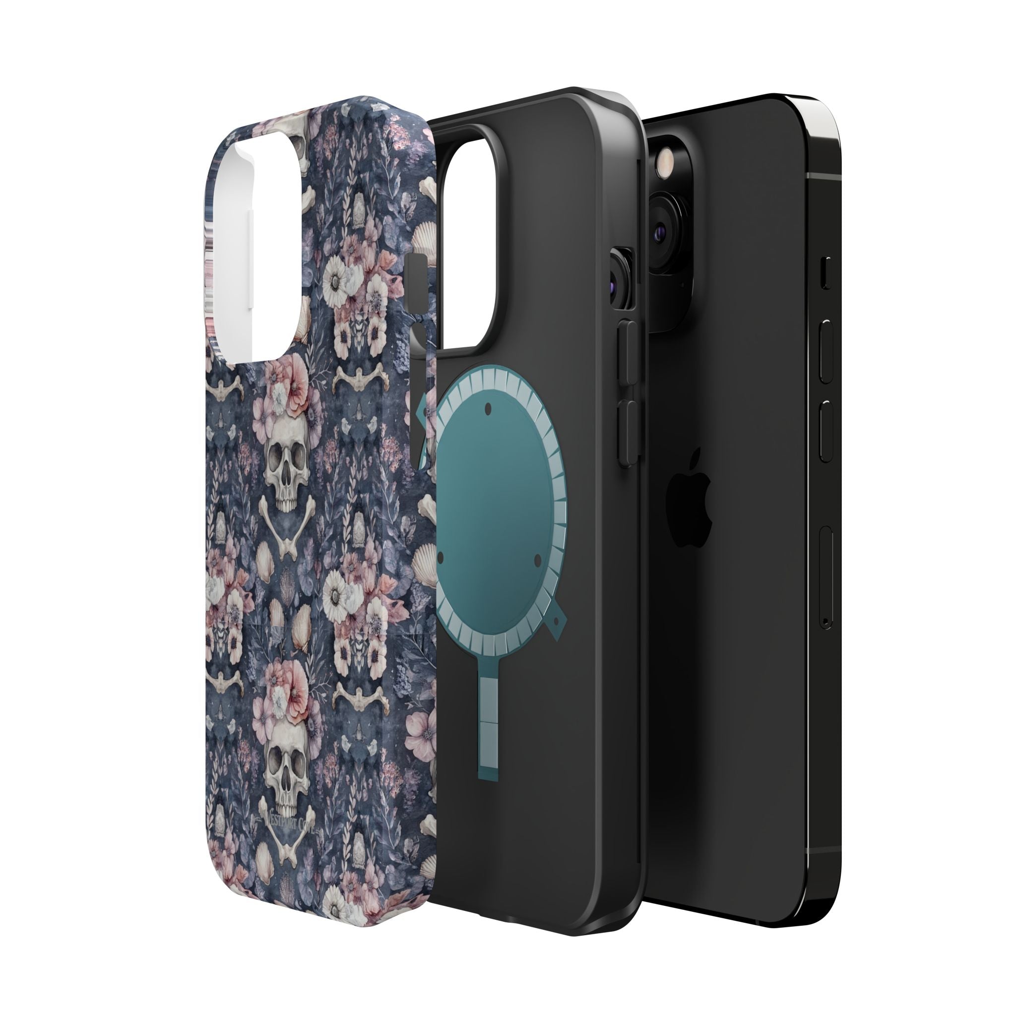 Floral Skull - Extreme MagSafe Phone Case