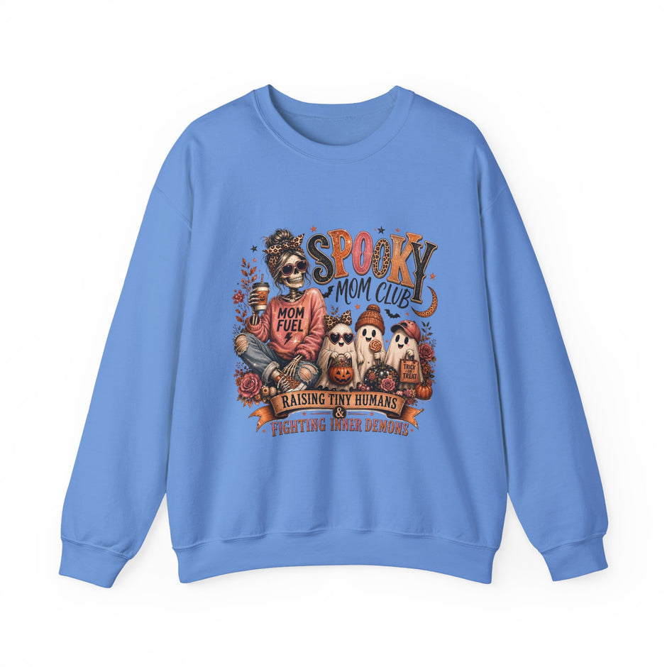 Spooky Mom Club Sweatshirt – Halloween Mom Graphic Crewneck