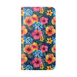 Tropical Hibiscus Flip Phone Case — Floral Wallet Flip Case with Card Slots
