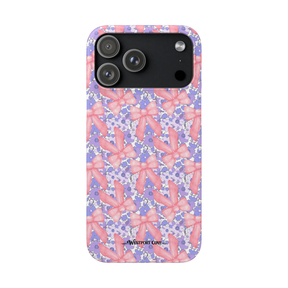 Bow Floral - Elite Phone Case