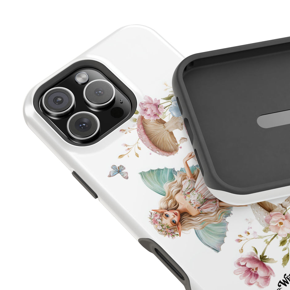 Fairy Vintage Mushroom Garden - Extreme Impact MagSafe Phone Case