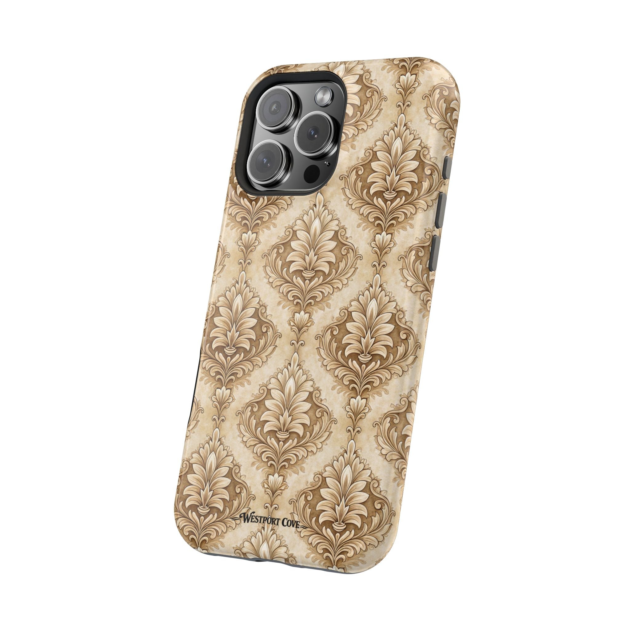 Damask Taupe - Extreme MagSafe Phone Case