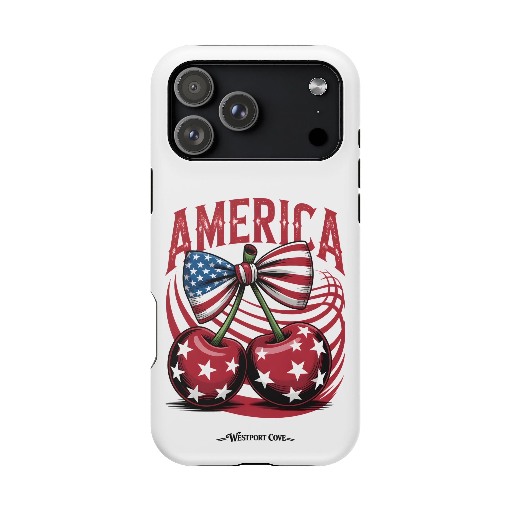 Patriotic Cherry - Extreme MagSafe Phone Case