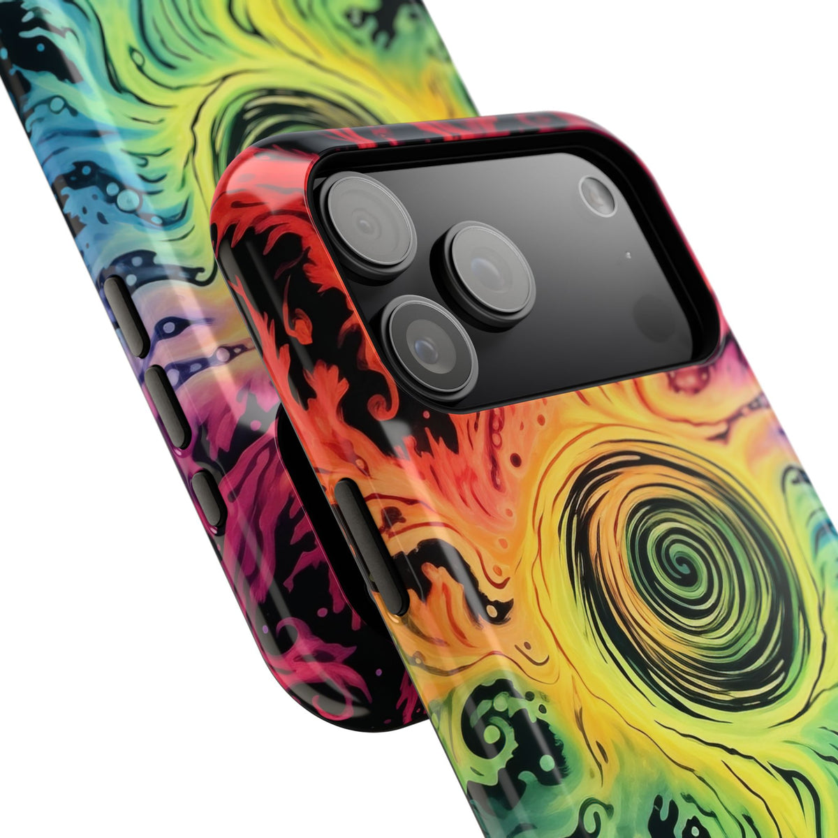Psychedelic Rainbow Swirl Phone Case — Extreme Magsafe Phone Case