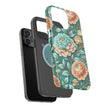 Teal Peony - Extreme MagSafe Phone Case