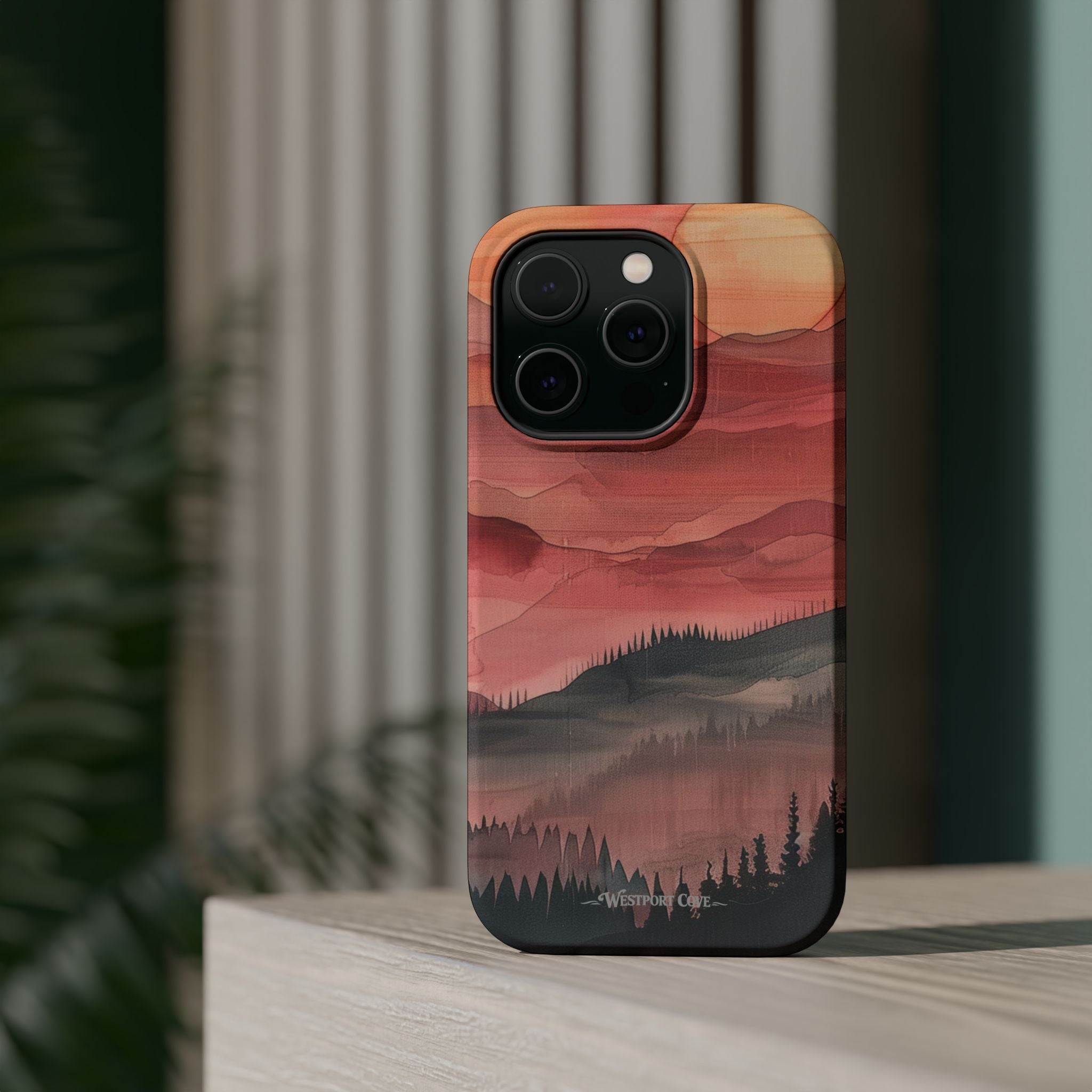 Sunset Mountain - Extreme MagSafe Phone Case