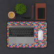 Floral Hibiscus Desk Mat — Vibrant Tropical Mousepad for Home Office