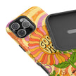 Good Vibes Retro Flower Extreme Impact MagSafe Phone Case