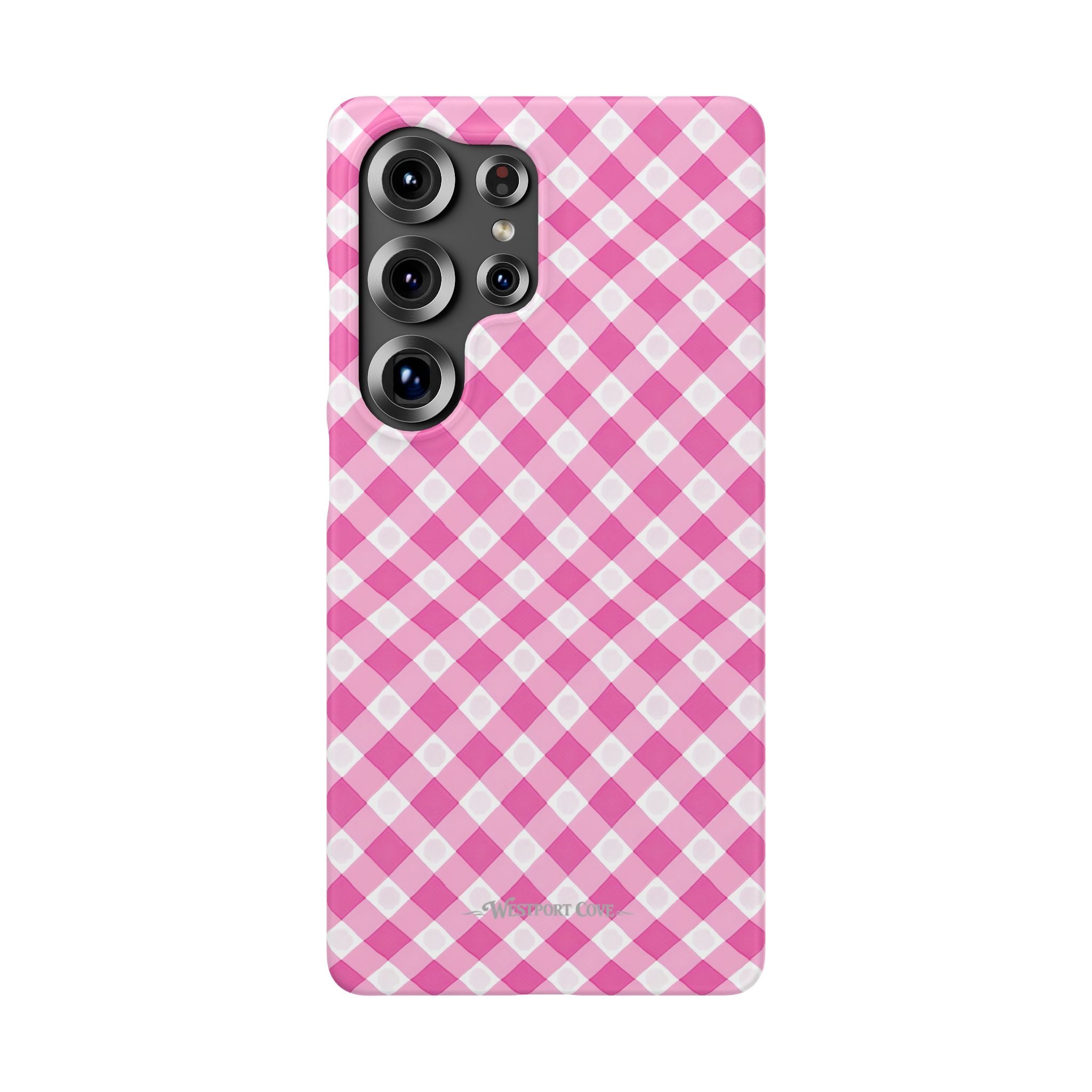 Pink Gingham - Elite Case