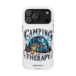 Camping Is My Therapy  - Extreme Impact MagSafe Phone Case iPhone Cover