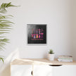 Halloween Broom Canvas Print — “A Girl Gotta Have Options” Framed Wall Art