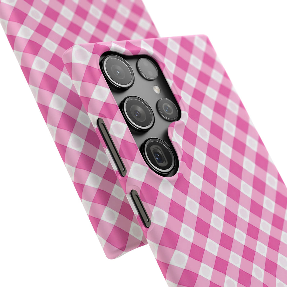 Pink Gingham - Elite Case