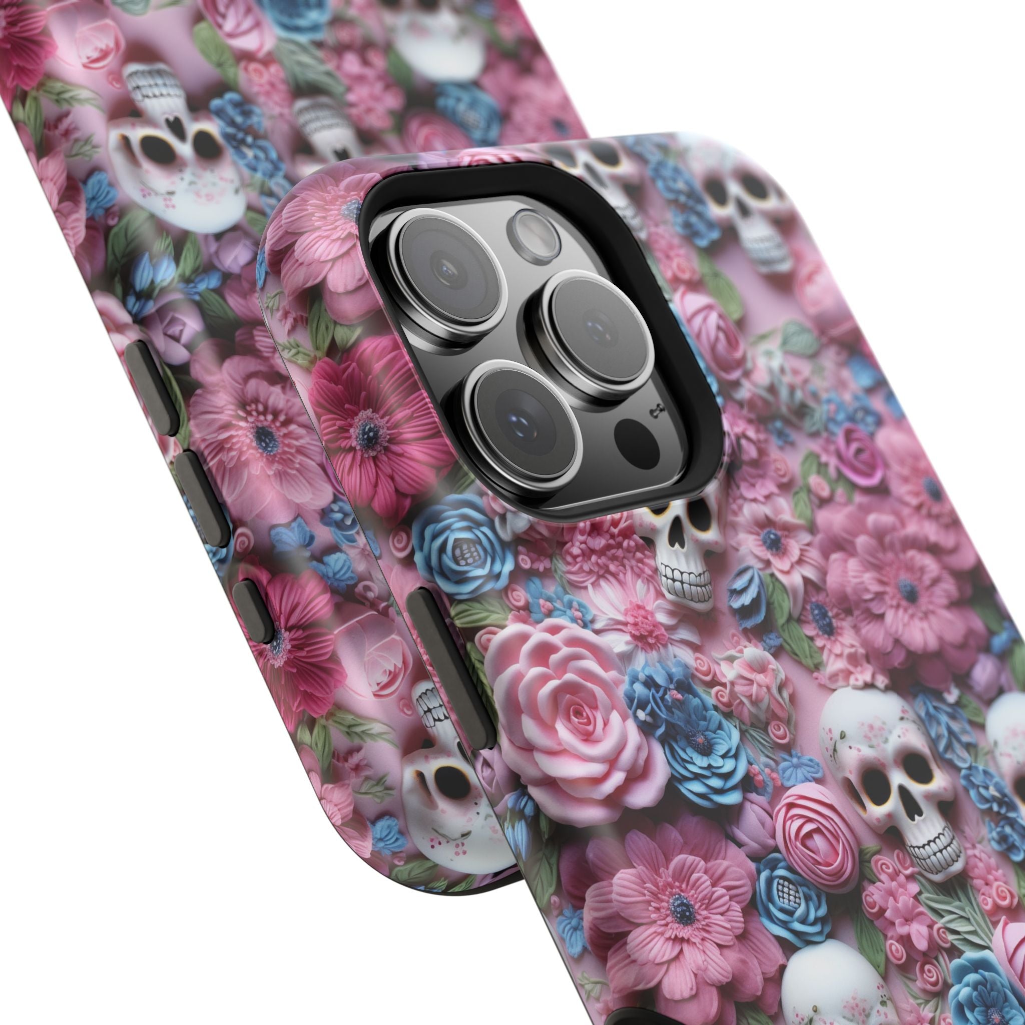 Floral Skull - Extreme MagSafe Phone Case