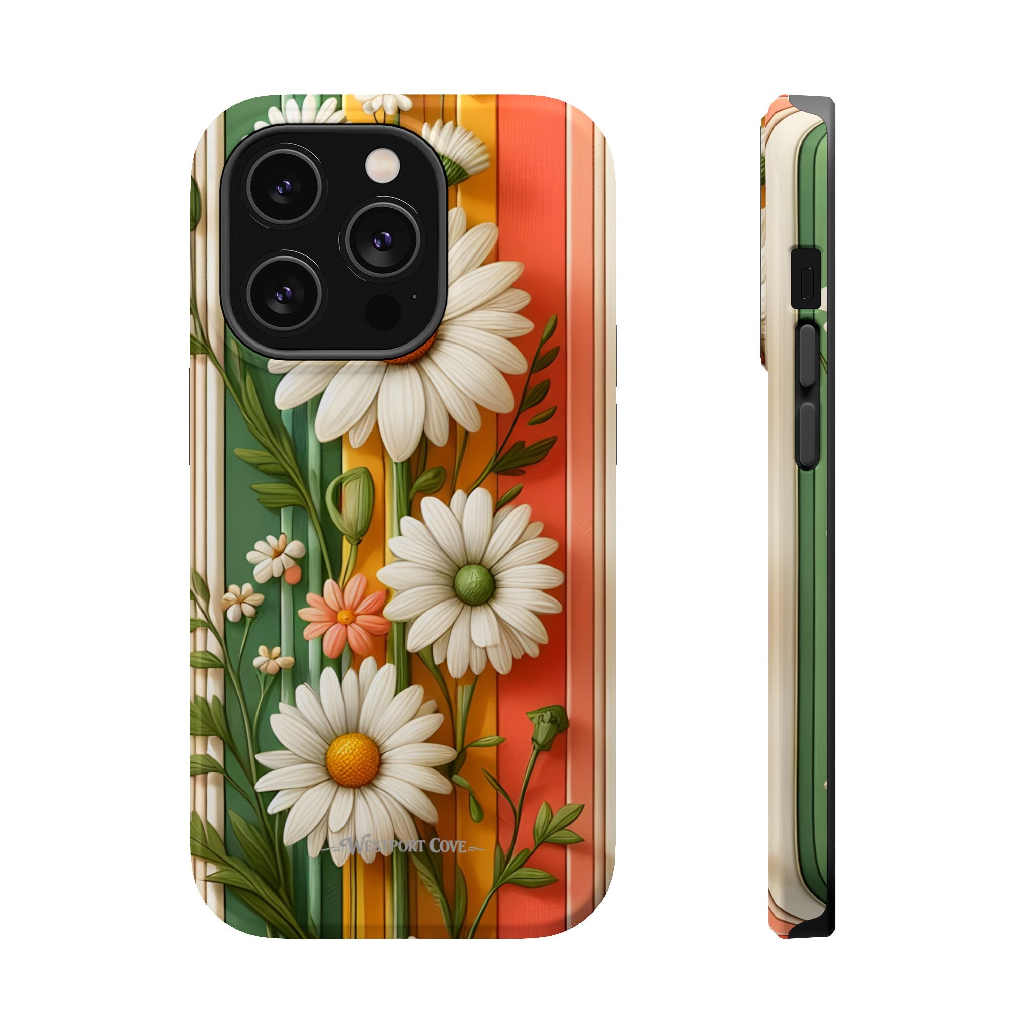 Daisy Stripe - Extreme MagSafe Phone Case