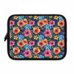 Tropical Hibiscus Laptop Sleeve — Bright Floral Neoprene Case