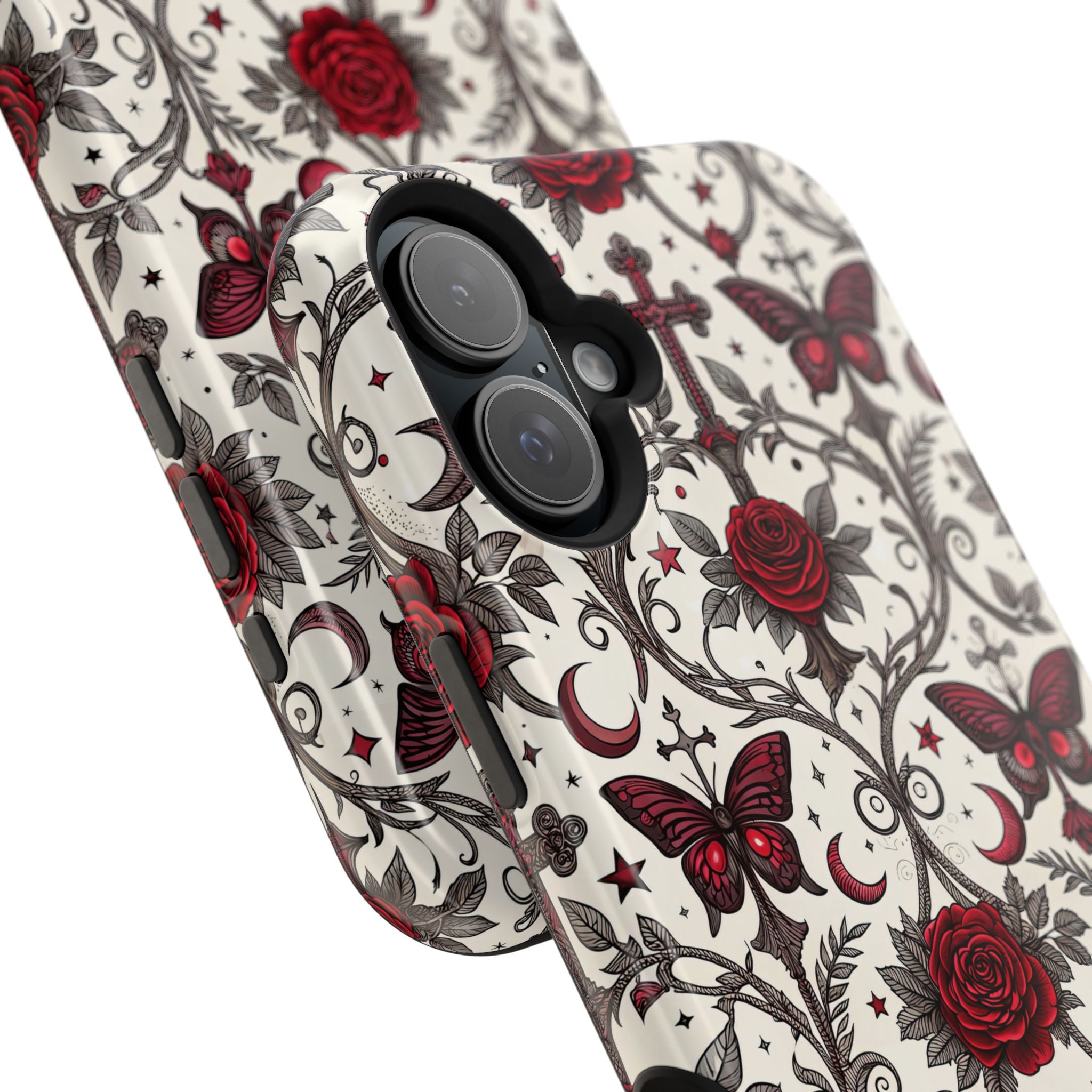 Rose & Butterfly - Extreme MagSafe Phone Case