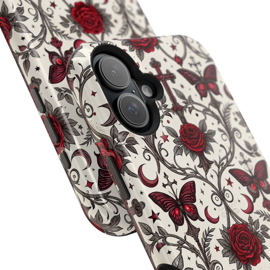 Rose & Butterfly - Extreme MagSafe Phone Case