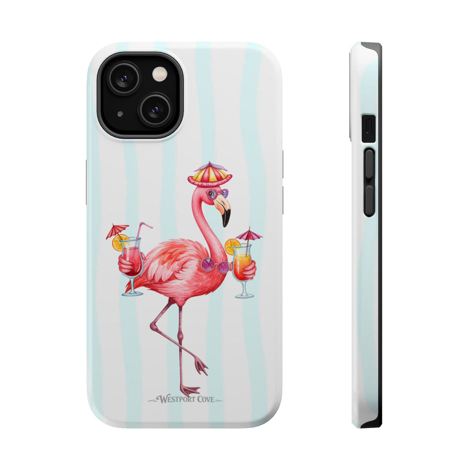 Flamingo Cocktail - Extreme MagSafe Phone Case