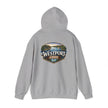Westport Cove Hoodie — Scenic Lake Cabin Vintage Logo Hooded Sweatshirt