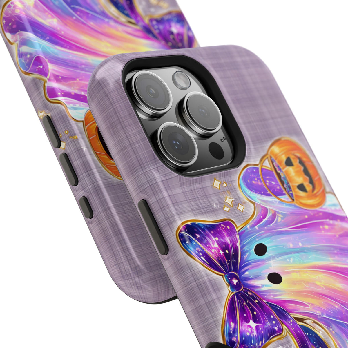 Cute Rainbow Ghost Halloween Phone Case - Extreme Impact MagSafe Phone Case