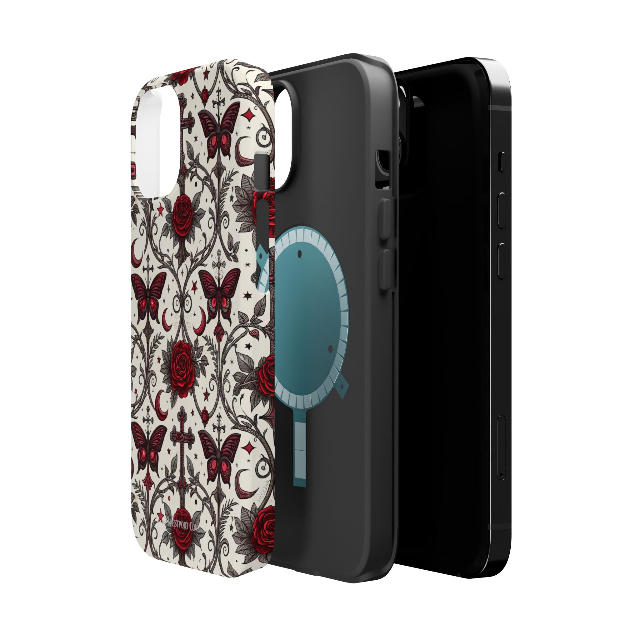 Rose & Butterfly - Extreme MagSafe Phone Case