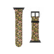Magic Mushroom - Apple Watch Band  - Vintage Forest Fungi Apple Watch Strap