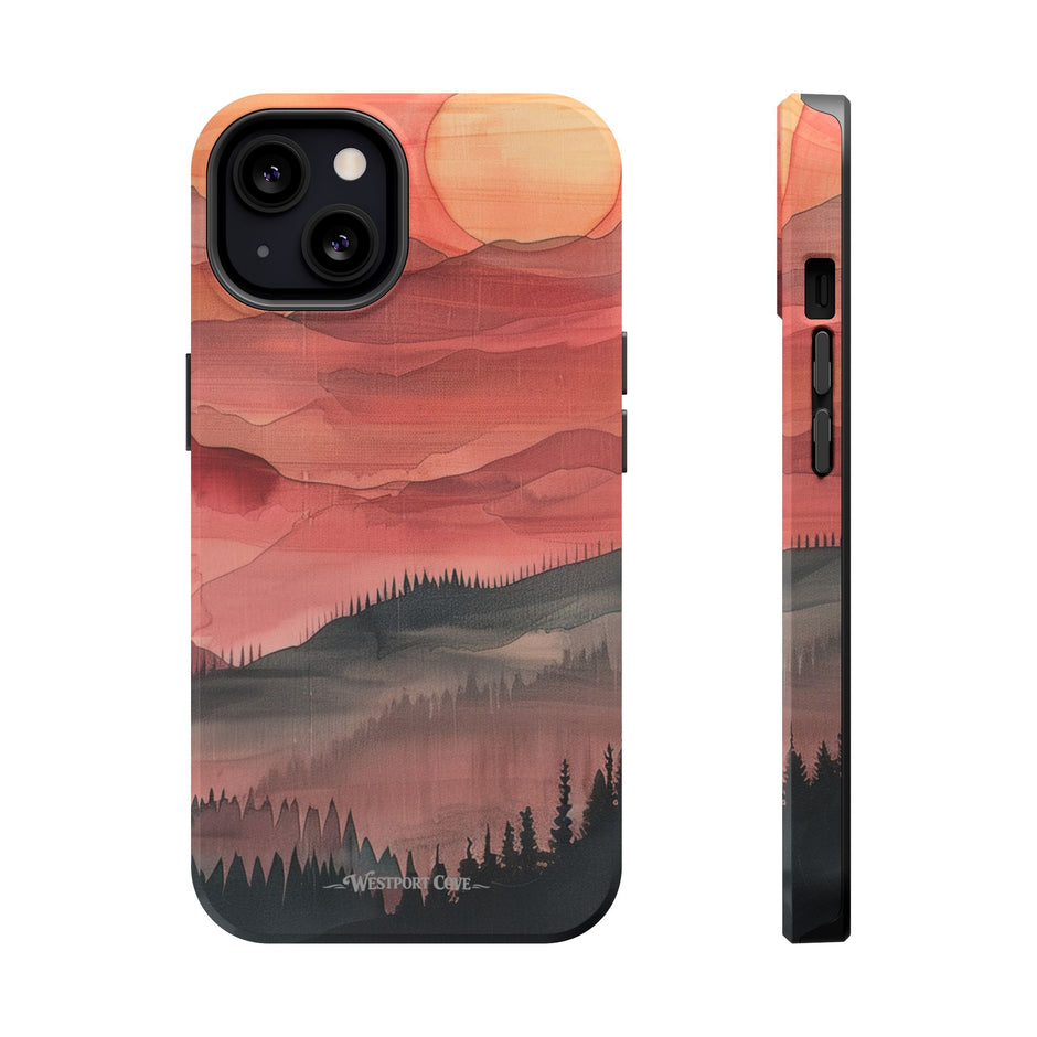 Sunset Mountain - Extreme MagSafe Phone Case