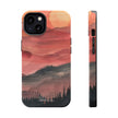 Sunset Mountain - Extreme MagSafe Phone Case
