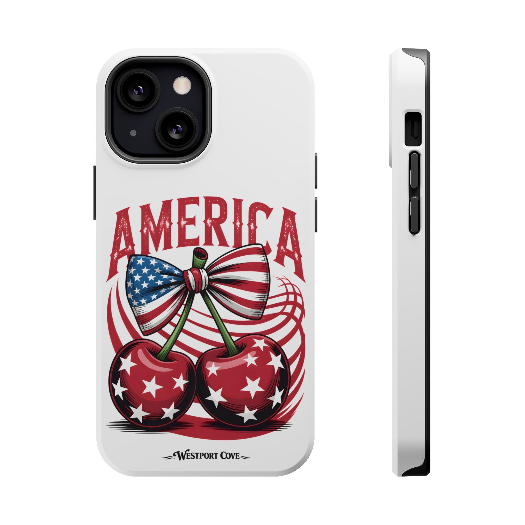Patriotic Cherry - Extreme MagSafe Phone Case