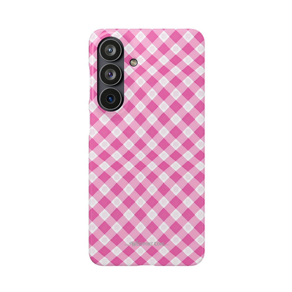 Pink Gingham - Elite Case
