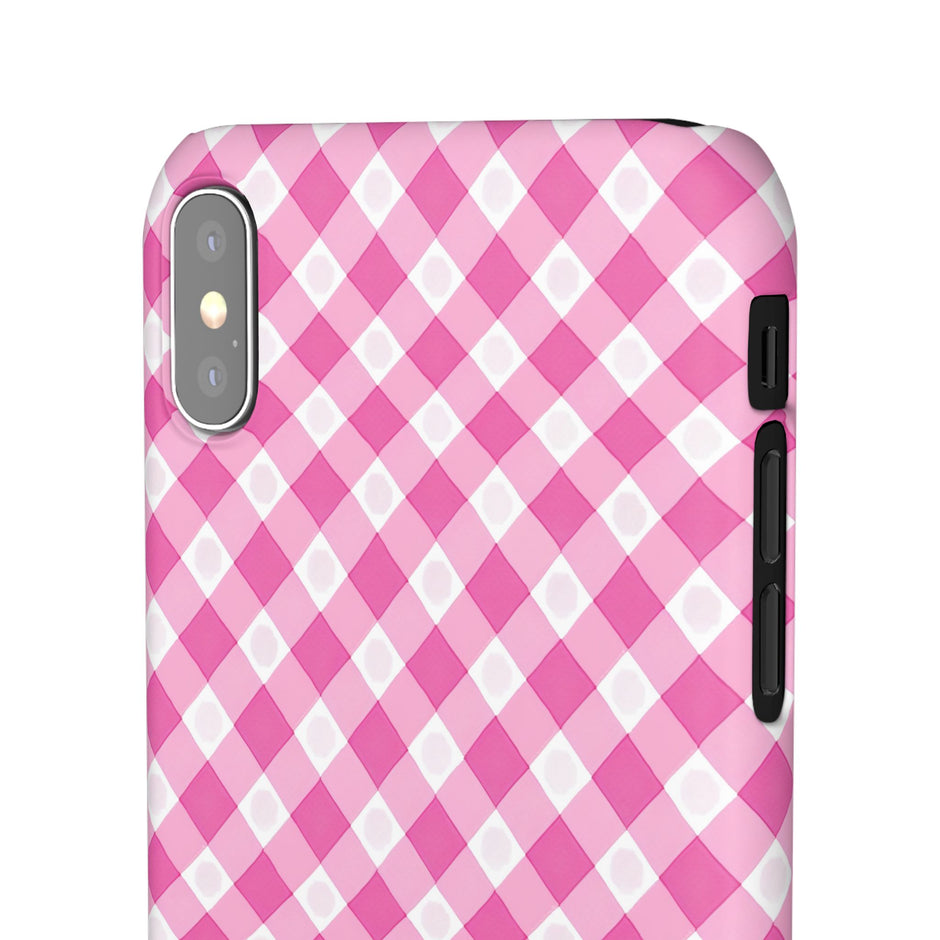 Pink Gingham - Elite Case