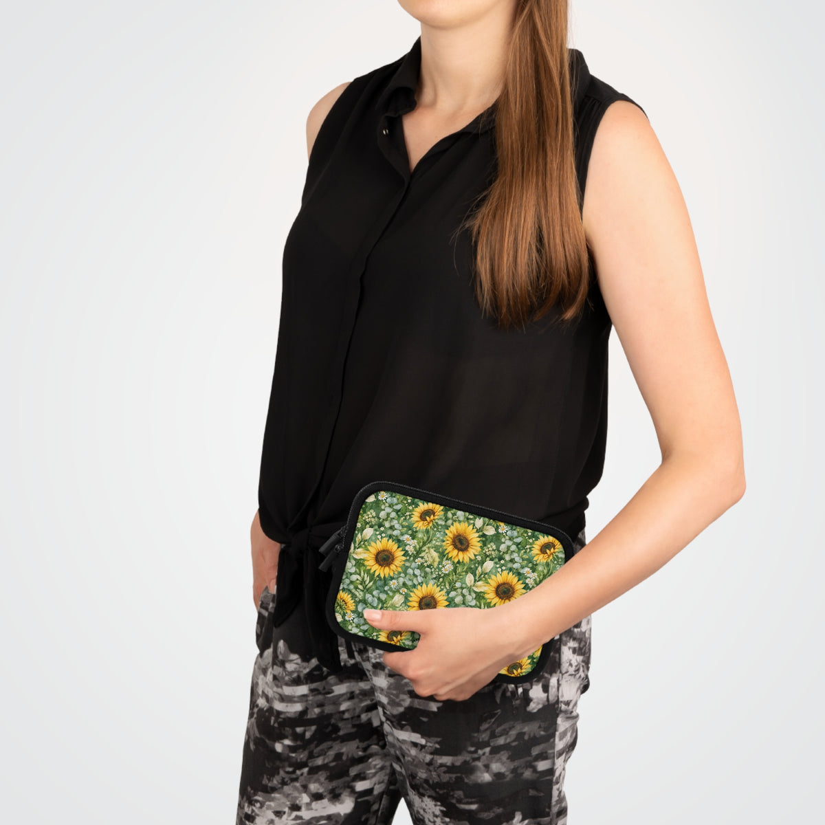 Sunflower Garden - Safe Harbor Laptop Sleeve