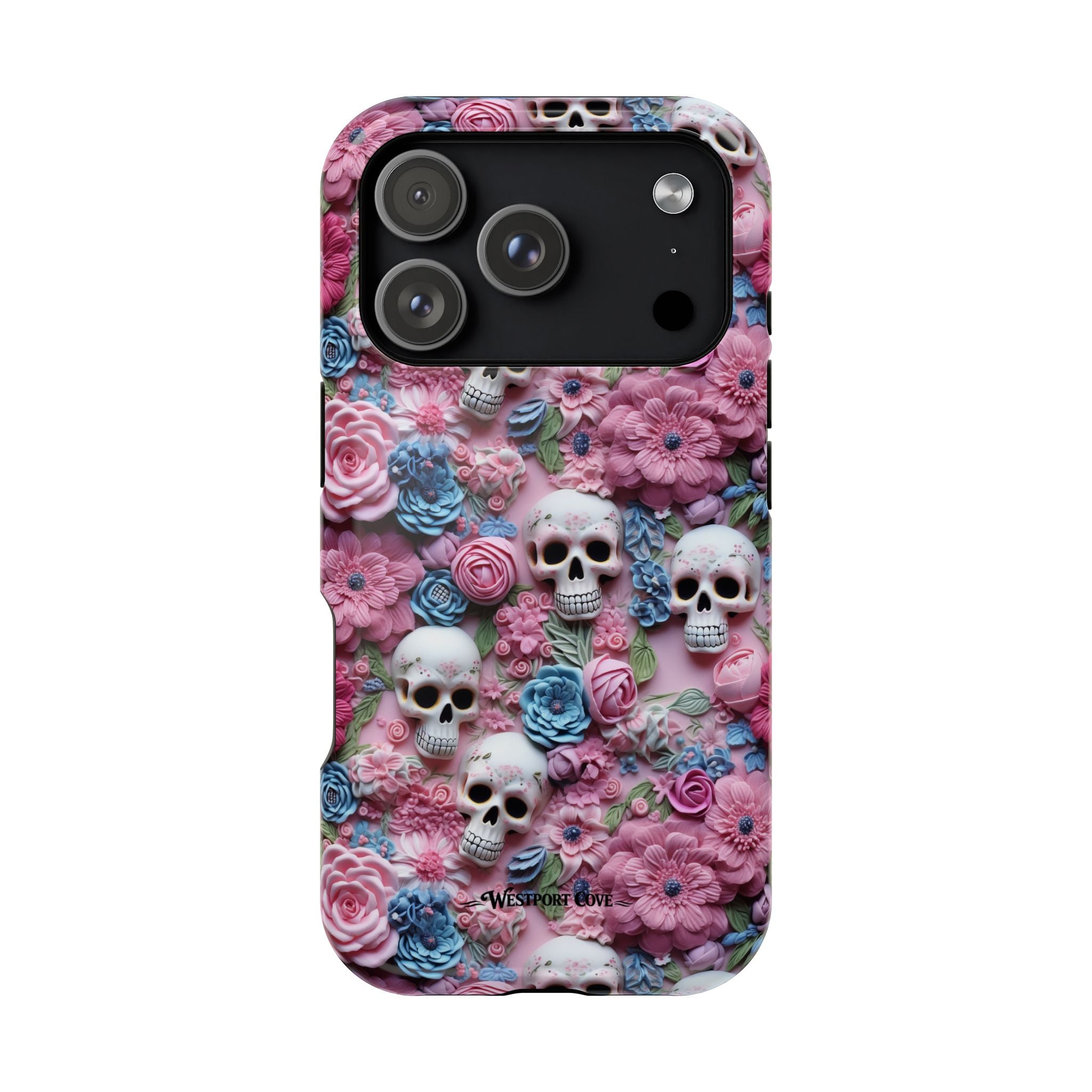 Floral Skull - Extreme MagSafe Phone Case