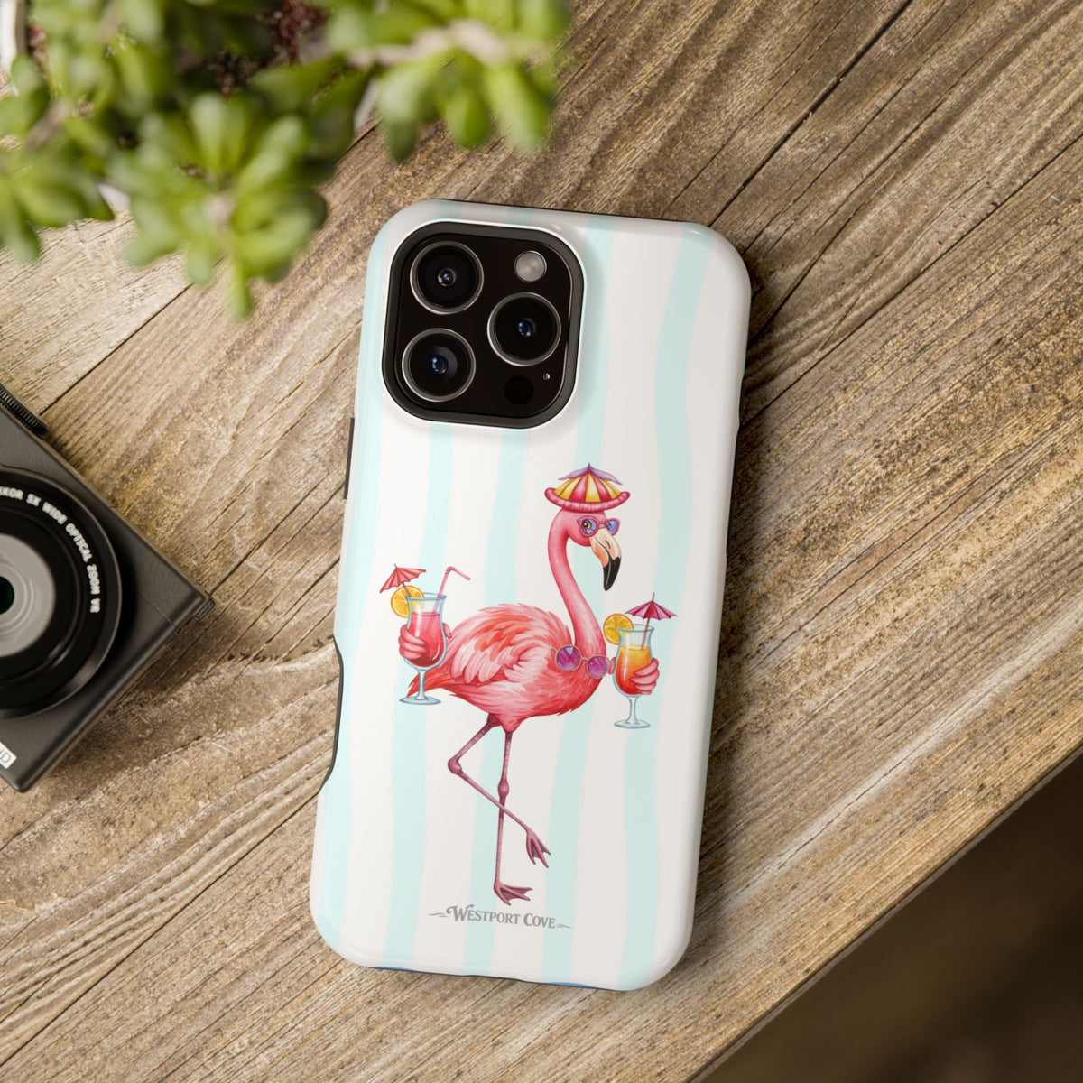 Flamingo Cocktail - Extreme MagSafe Phone Case